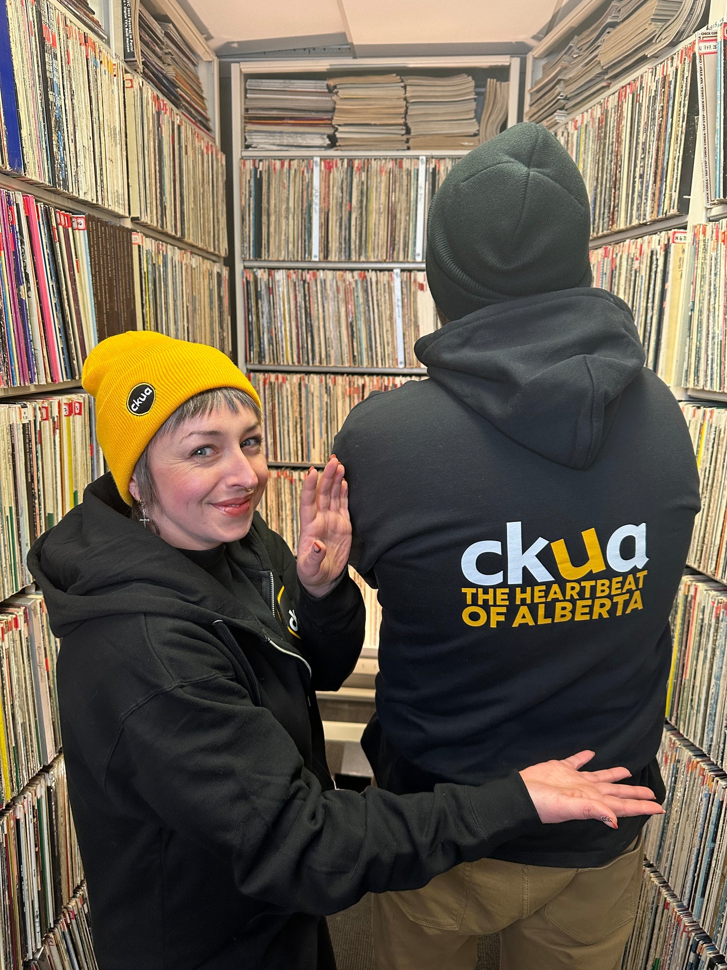 CKUA Heartbeart Pullover Hoodie