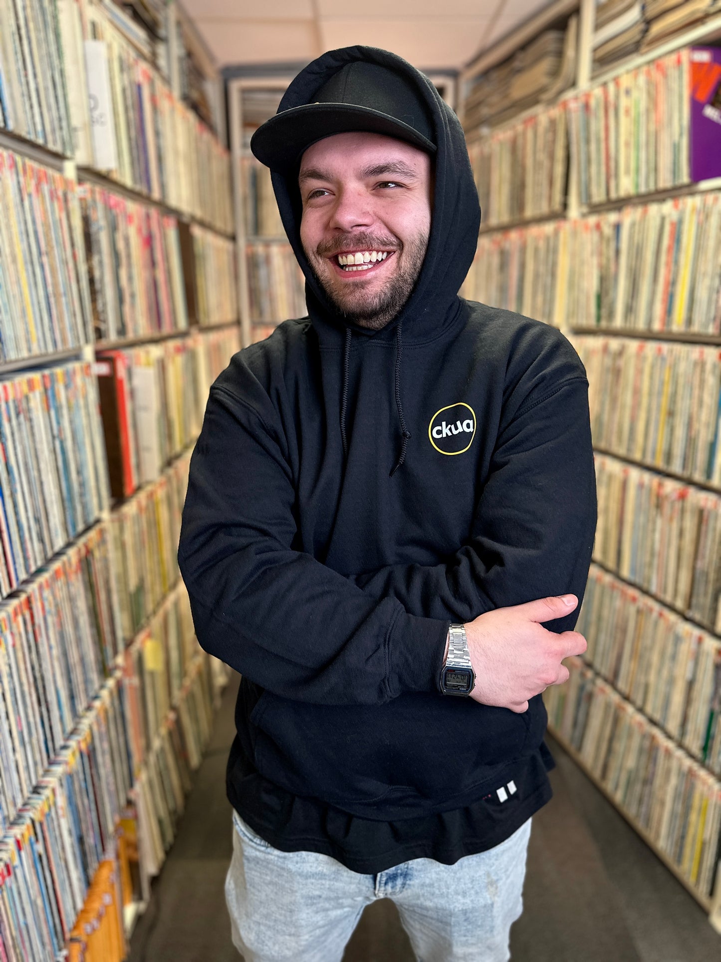CKUA Heartbeart Pullover Hoodie