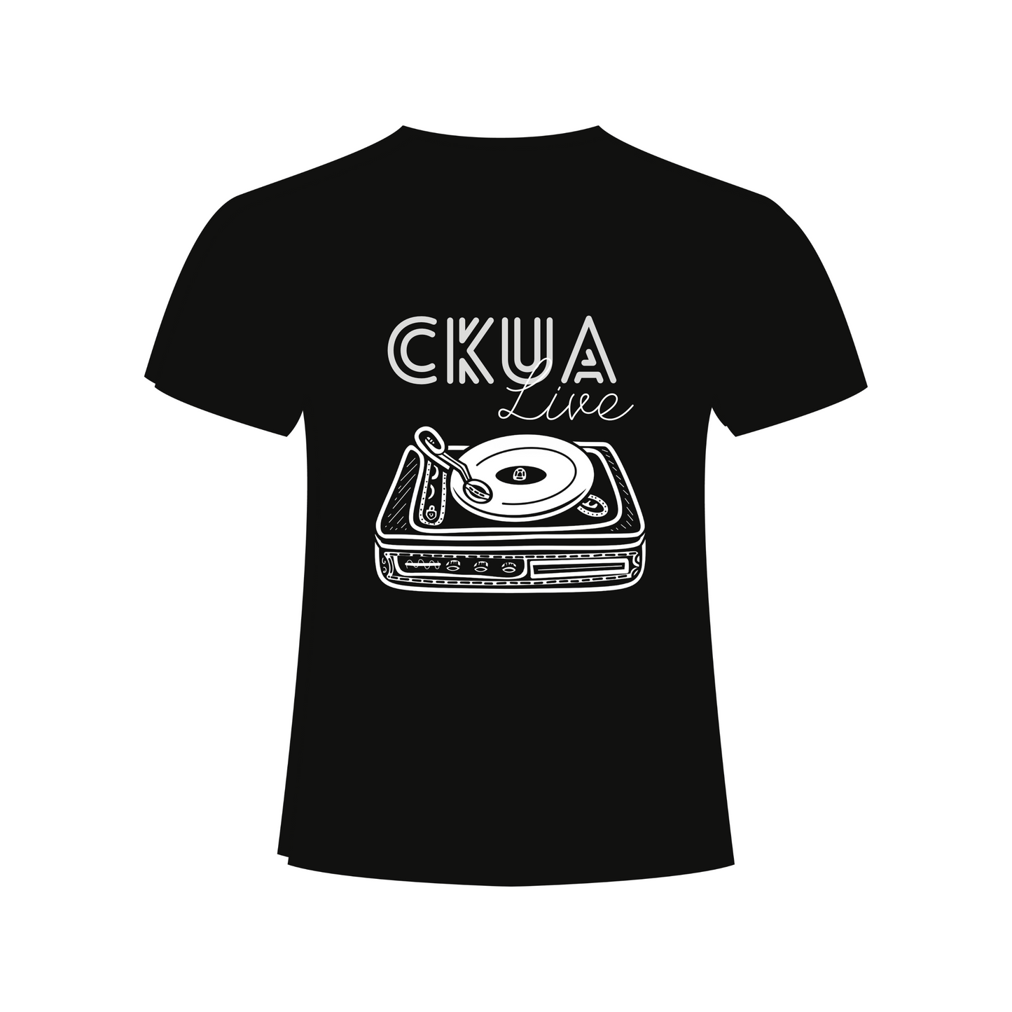 CKUA Live Black Tee Shirt