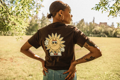 CKUA Sunny T-Shirt - Chocolate Brown