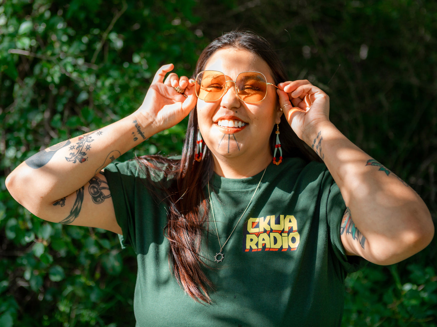 CKUA Sunny T-Shirt - Forest Green