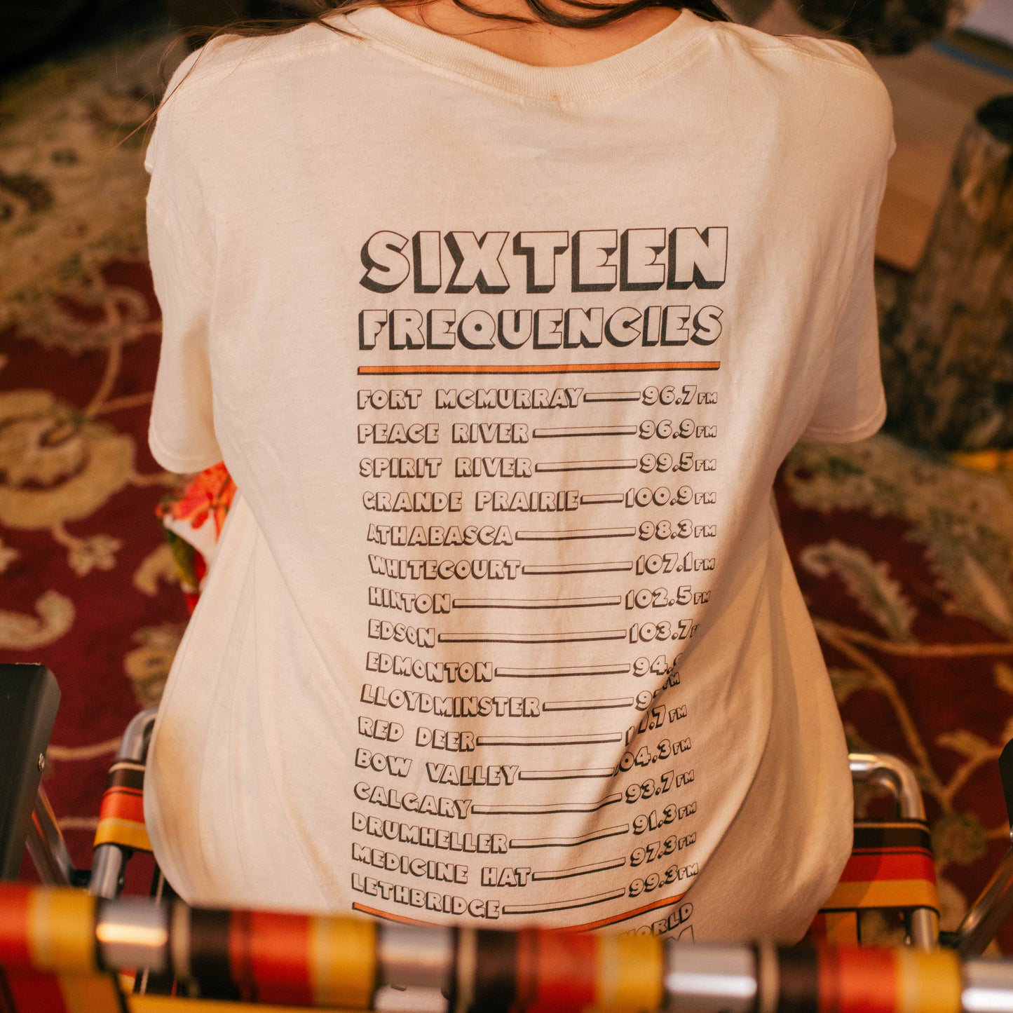 CKUA x Erik M. Grice- CKUA Crew Tee- Double Sided- MADE TO ORDER