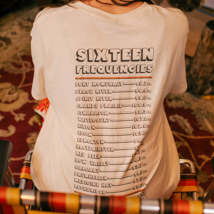 CKUA x Erik M. Grice- CKUA Crew Tee- Double Sided- MADE TO ORDER