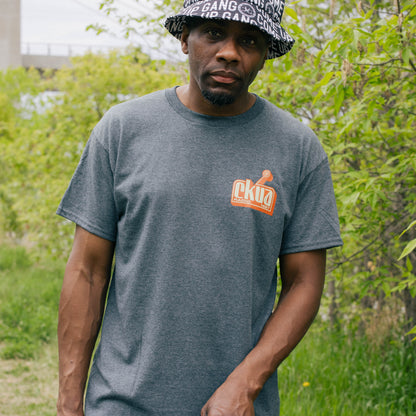 CKUA x Erik M. Grice- Radio Mule Tee- Double Sided- Erik M. Grice Collab- MADE TO ORDER
