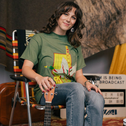 CKUA x Erik M. Grice- Green Duck Tee- MADE TO ORDER