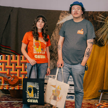 CKUA x Erik M. Grice - Artist Series- Bison Black Tote- MADE TO ORDER