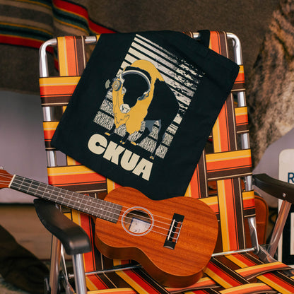CKUA x Erik M. Grice - Artist Series- Bison Black Tote- MADE TO ORDER