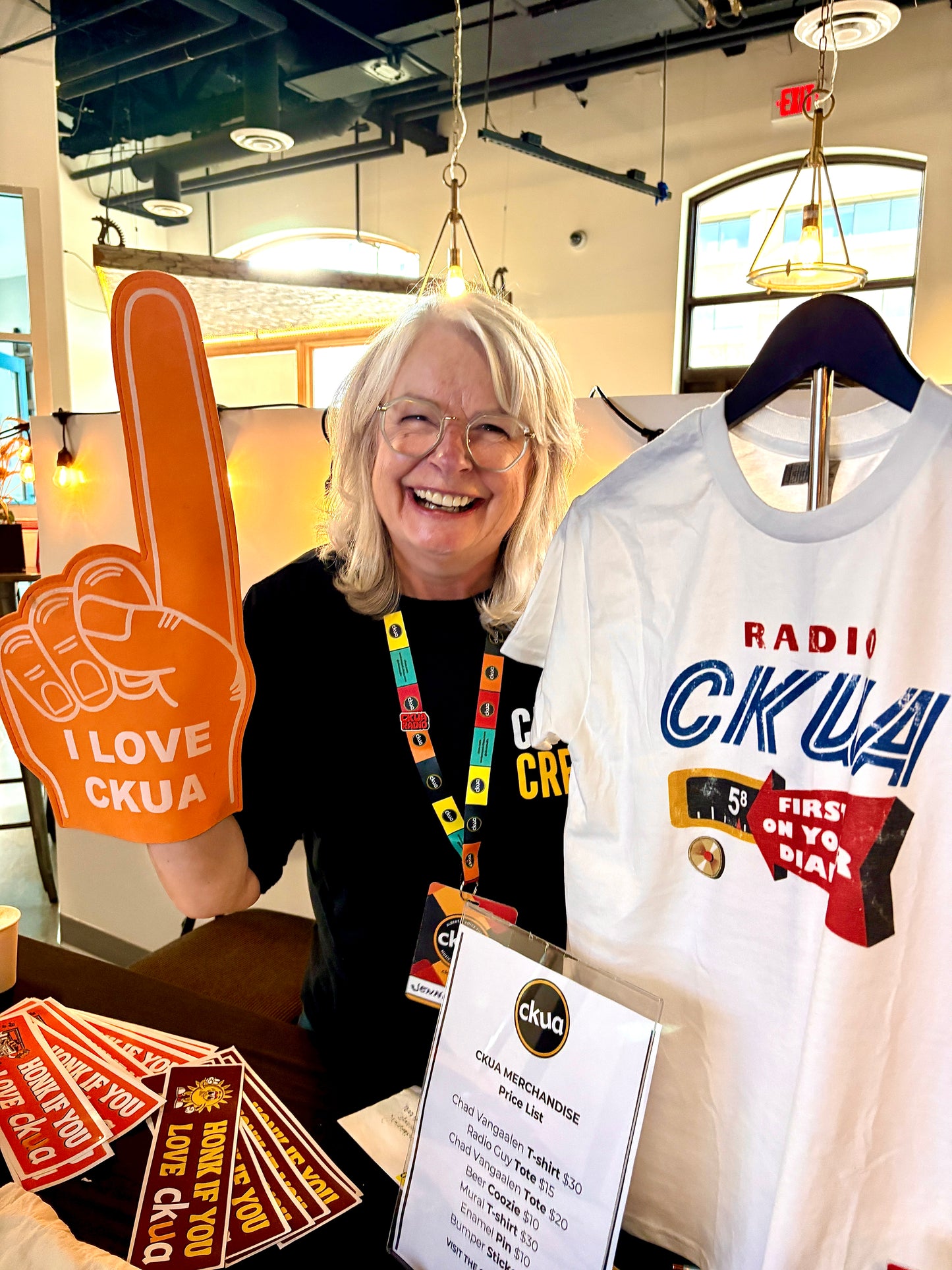 CKUA Mural Art T-Shirt