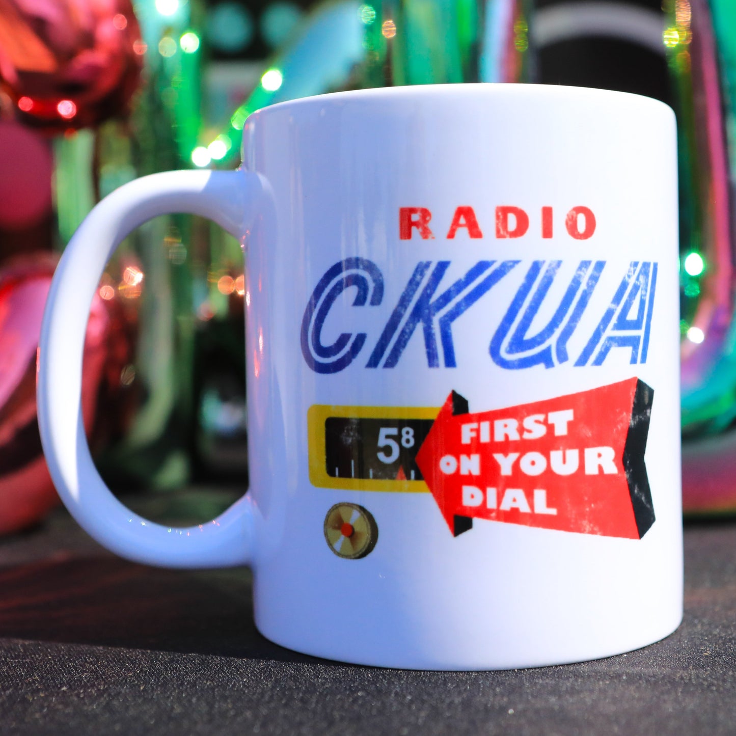 CKUA Frequency Mug