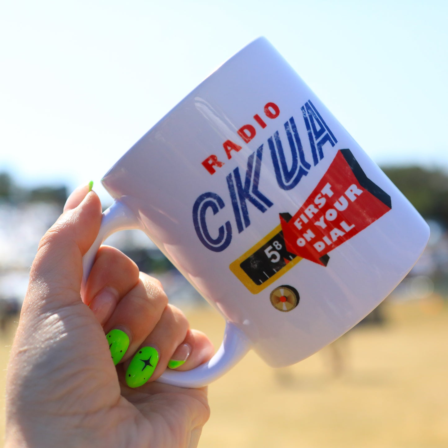 CKUA Frequency Mug