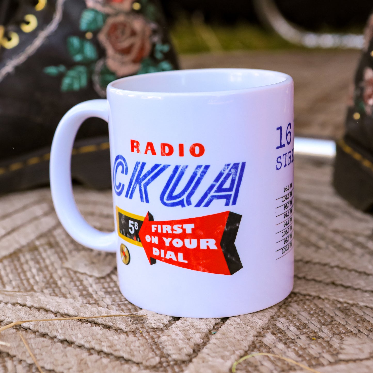 CKUA Frequency Mug